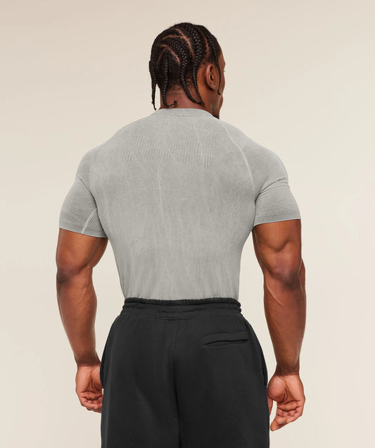 GYMSHARK Charge T-Shirt Black/Wash