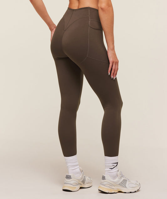 Women's Gymshark Lifting Pocket Leggings Archive Brown — Gymshark | Authentic India