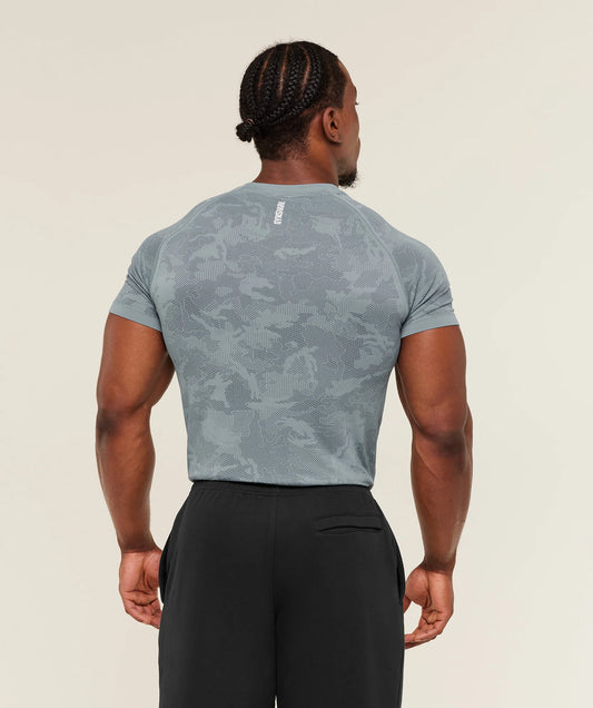GYMSHARK Geo Seamless T-Shirt — Gymshark | Authentic India