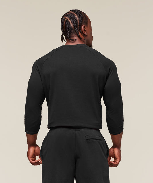 Gymshark Legacy Henley Black