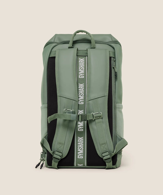 GYMSHARK Sleek Backpack Green — Gymshark | Authentic India