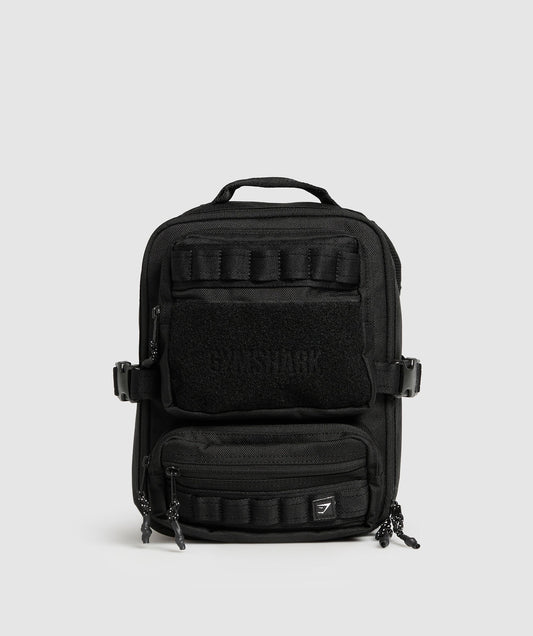 Women's Gymshark Mini Tactical Backpack Black