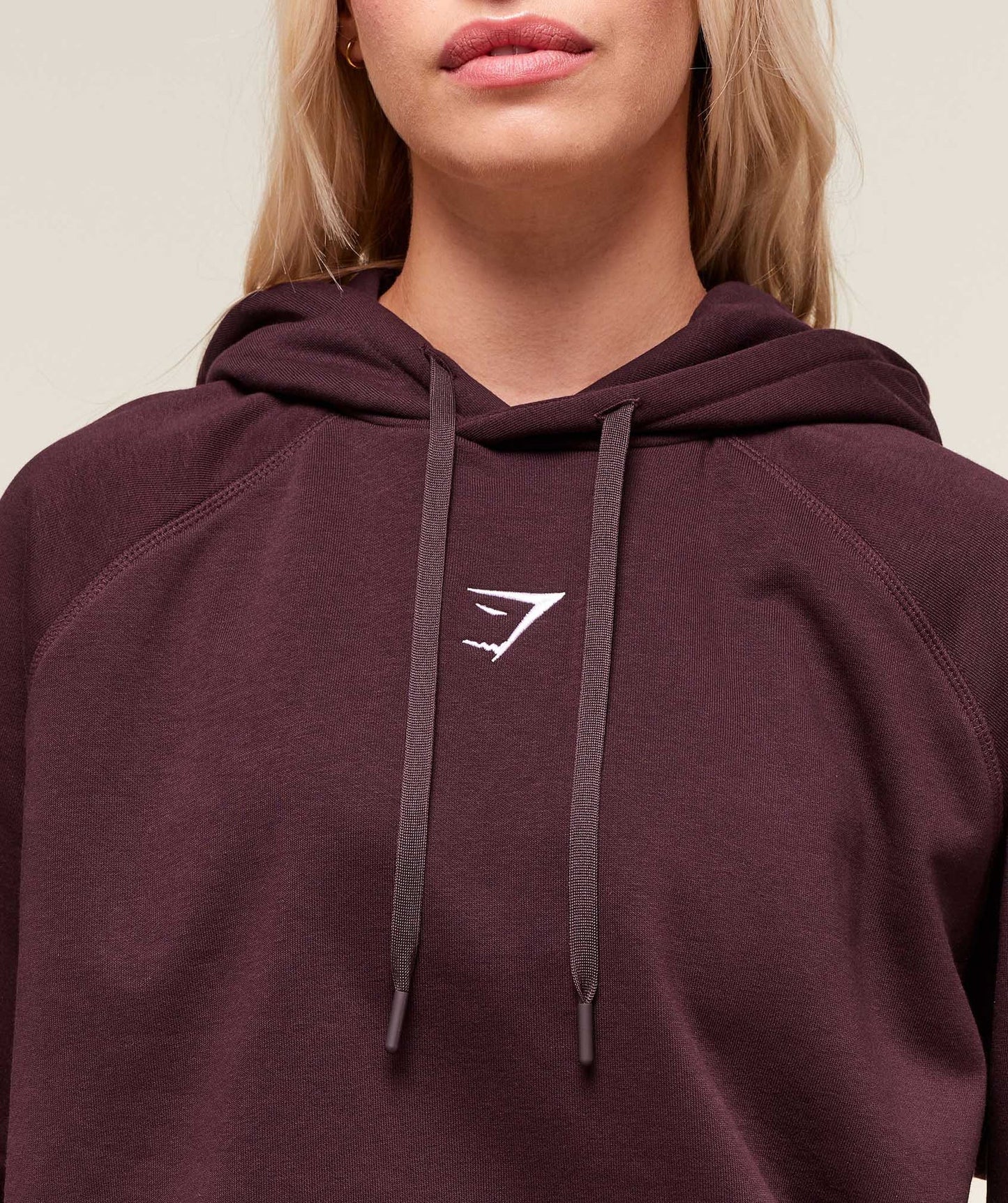 GYMSHARK Training Oversized Fleece Hoodie Purple — Gymshark | Authentic India