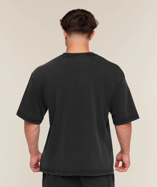 GYMSHARK Vintage Legacy T-Shirt Black