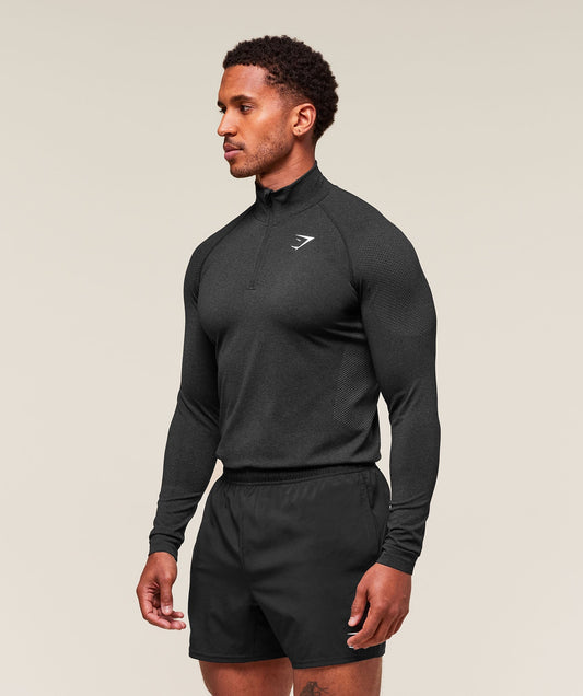 Gymshark Vital 1/4 Zip Black