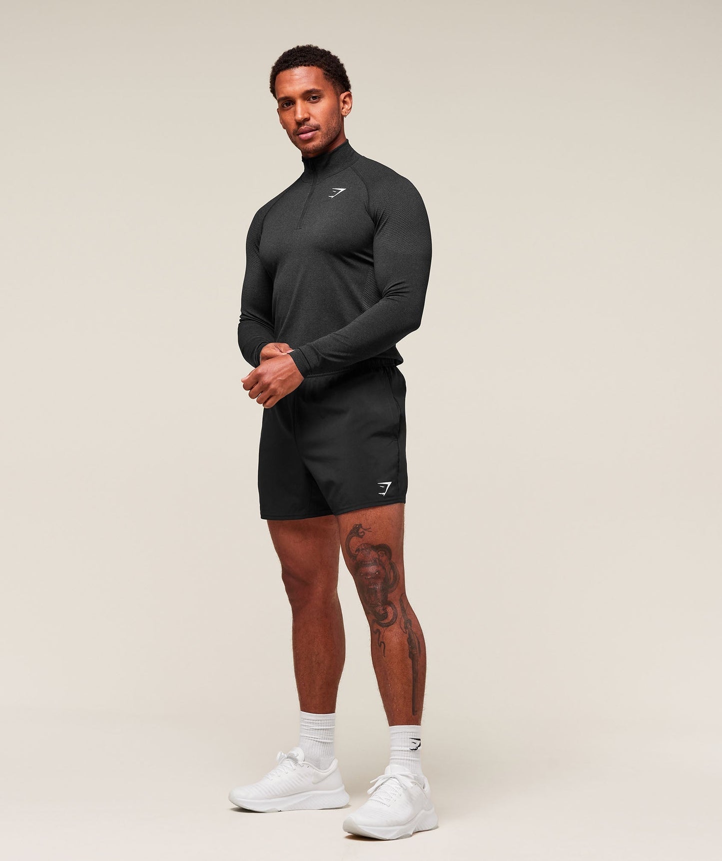 Gymshark Vital 1/4 Zip Black