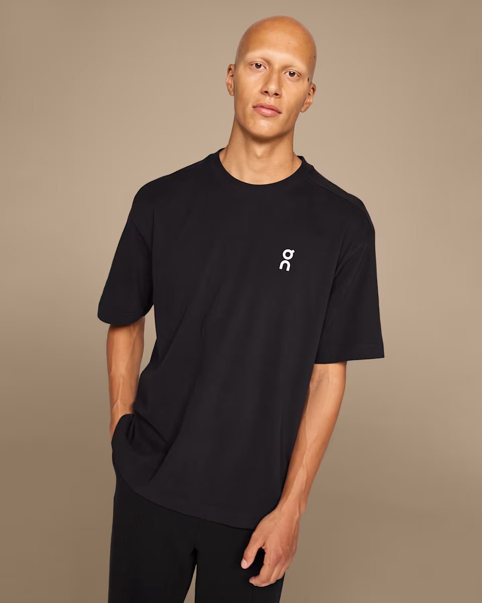 ON Club-T Black — ON CLOTHING | Authentic India