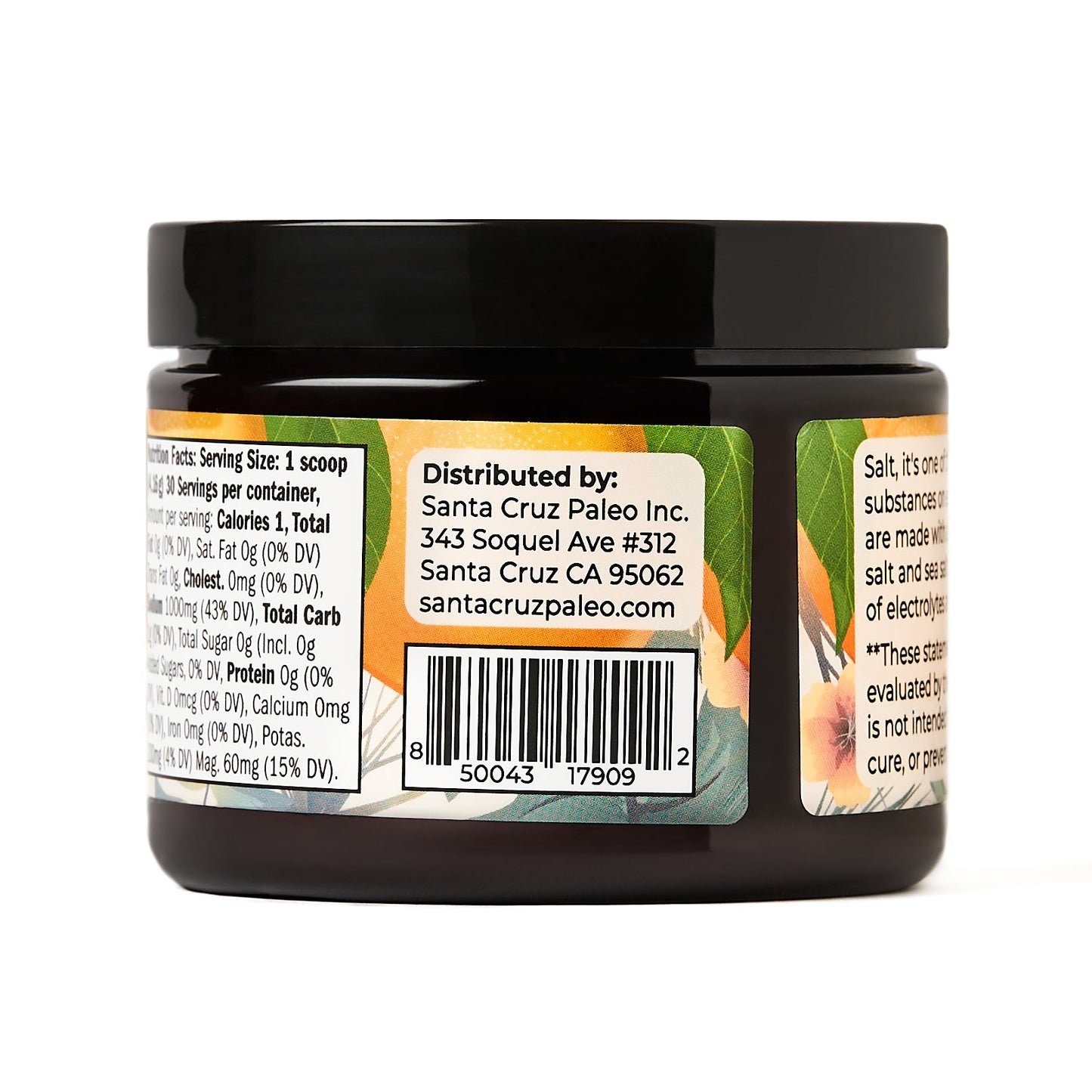 Orange Electrolyte Tub