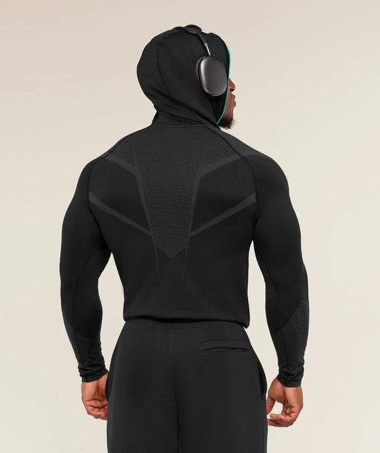 GYMSHARK Onyx V5 Hoodie Onyx Blue — GYMSHARK S | Authentic India