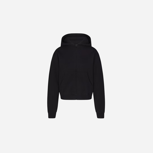 Skims Classic Zip Up Hoodie Cotton Fleece - AESTUS SUPPLY