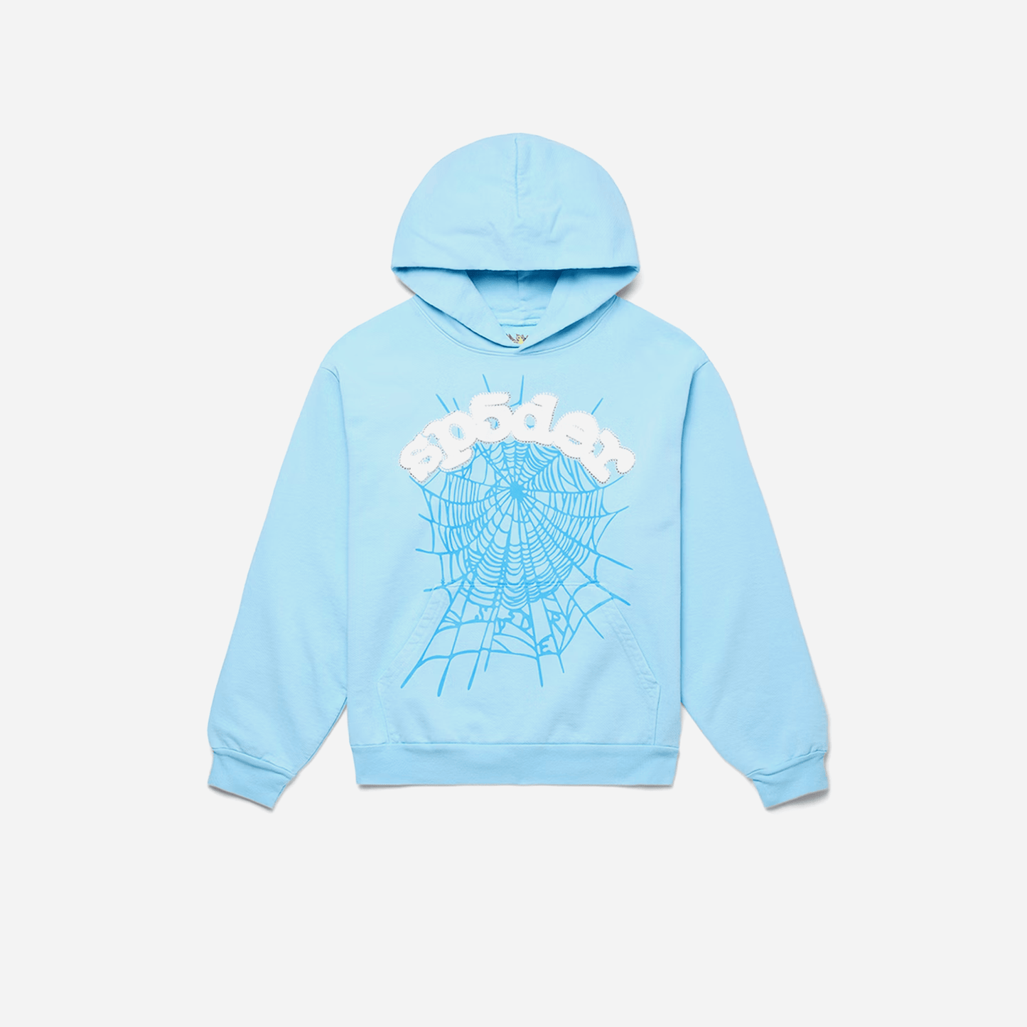 Sp5der Web Hoodie Sky Blue - AESTUS SUPPLY