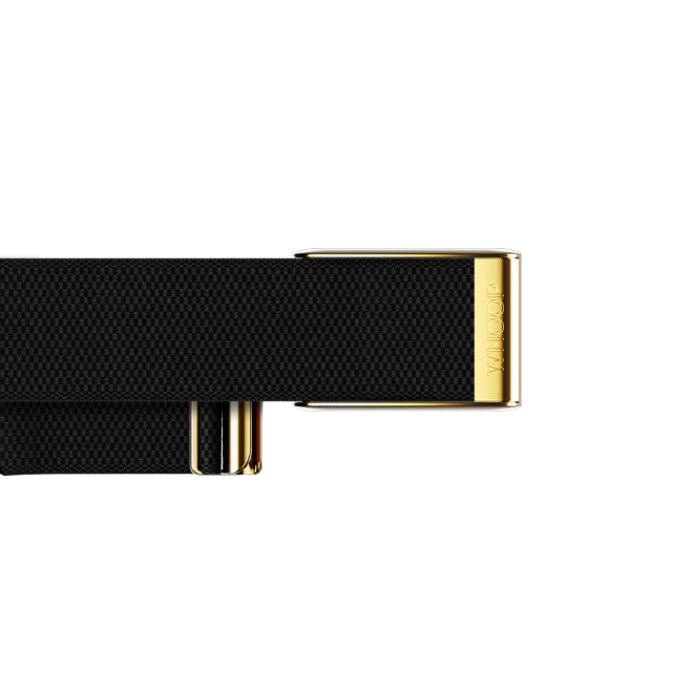 Whoop 4.0 Onyx with Gold Superknit Band ( Includes Annual Subscription )