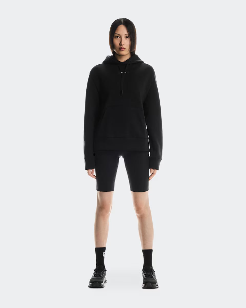 ON Focus Tech Hoodie Black — ON CLOTHING | Authentic India