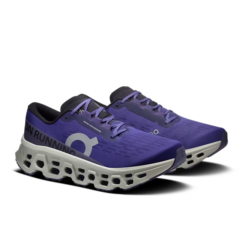 On Running Cloudmonster 3 Wide Twilight | White