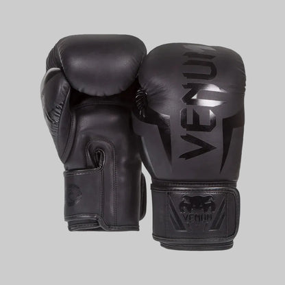 Venum Elite Boxing Gloves-Black — VENUM | Authentic India