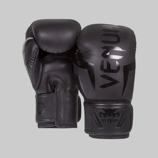 Venum Elite Boxing Gloves-Black — VENUM | Authentic India