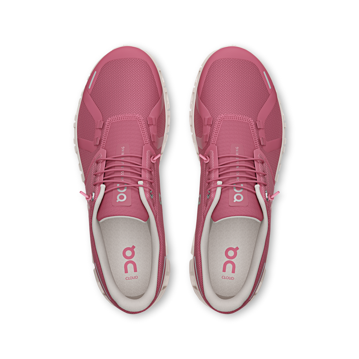 On Running Women's Cloud 6 Camellia | Oyster