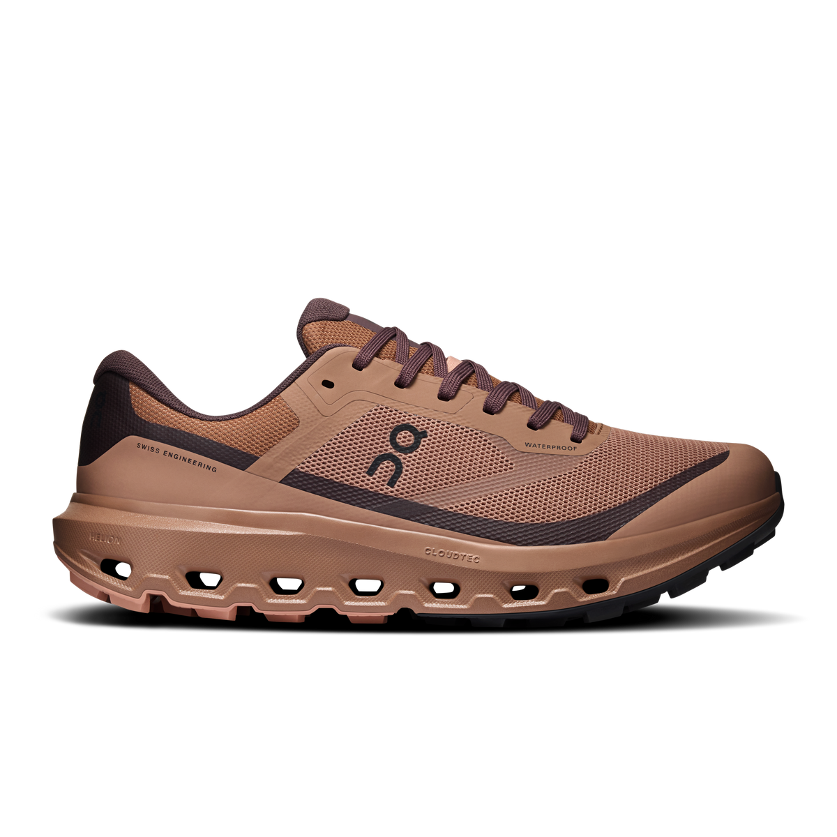 On Running Men's Cloudvista 3 Waterproof Portobello | Mulberry