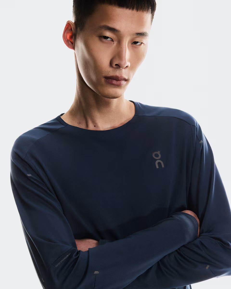 ON Performance Long-T Navy | Black