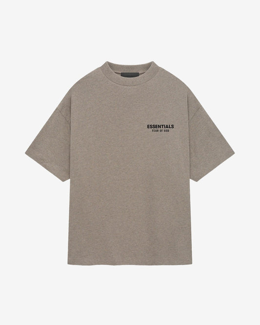Jersey Crewneck Tee Heather Gray