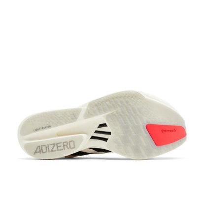 Adidas Adizero Adios Pro 4 White Black Red — ADIDAS | Authentic India