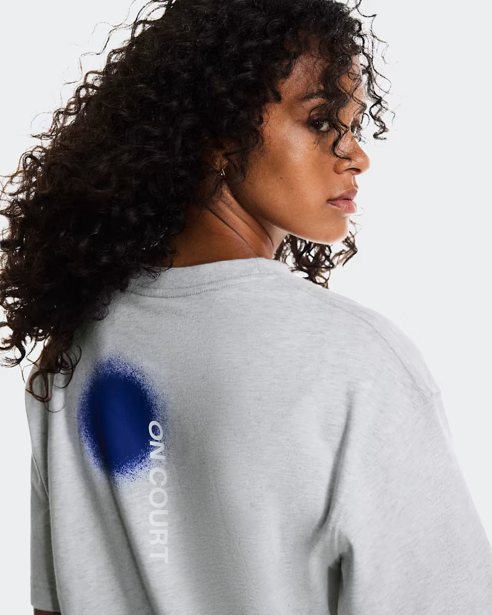 ON Club-T Smash Grey Heather — ON CLOTHING | Authentic India