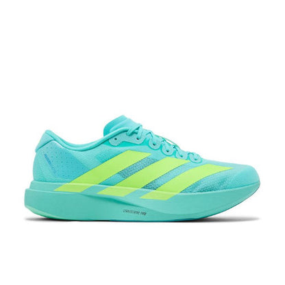 Adidas Adizero EVO SL Flash Aqua Lucid Lemon — ADIDAS | Authentic India