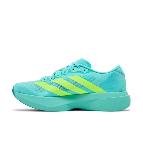 Adidas Adizero EVO SL Flash Aqua Lucid Lemon — ADIDAS | Authentic India