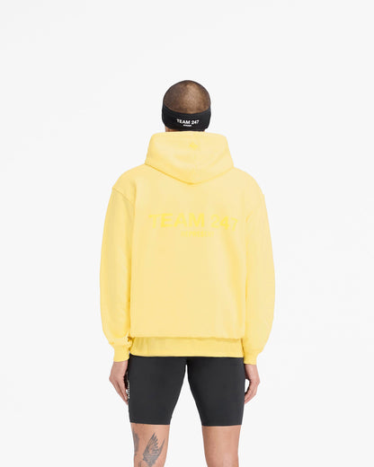 Team 247 Oversized Hoodie - Lemon