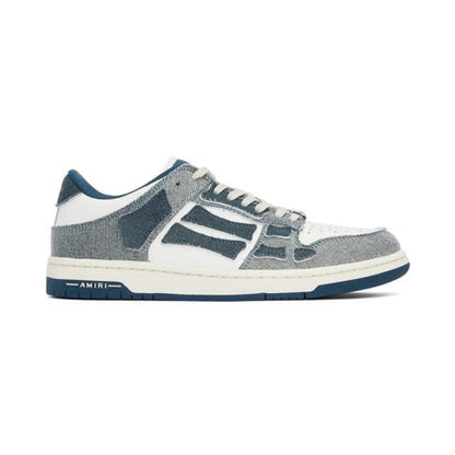 Amiri Skel Denim Low Top Sneakers