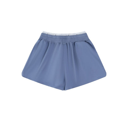 Alo High-Waist Performance Shorts – Blue
