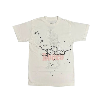 Sp5der X Travis Scott Days Before Rodeo T shirt White