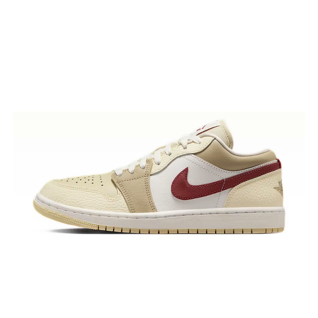 Jordan 1 Low SE Desert Khaki Red Sepia (W)