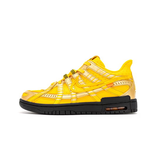 Nike Air Rubber Dunk Off-White University Gold