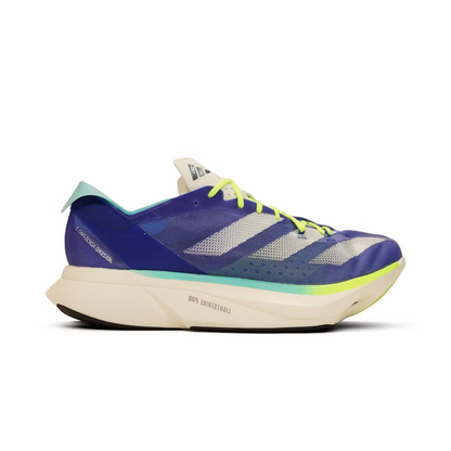 Adidas Adizero Adios Pro 3 Cobalt Blue Zero Metalic Lucid Lemon — ADIDAS | Authentic India