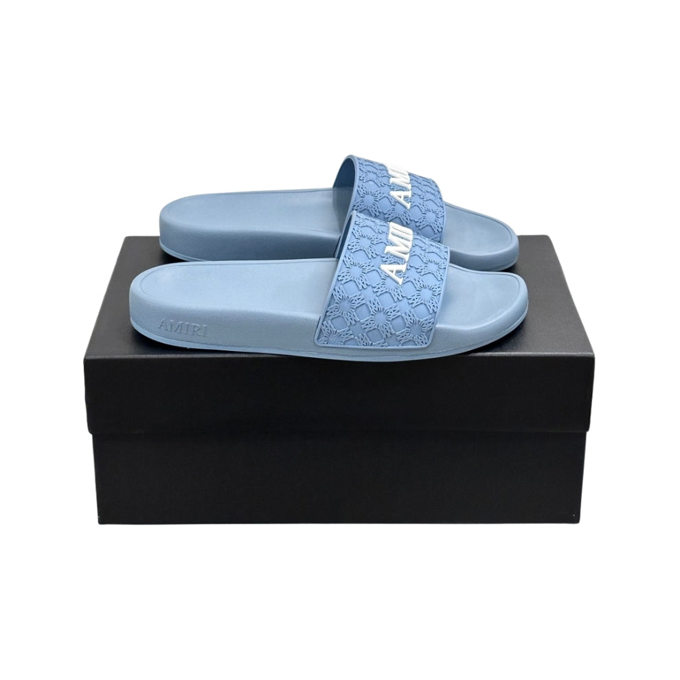 Amiri Men's Slippers Blue/White