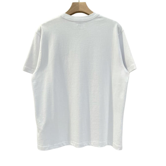 AMI Paris puff heart logo tee White