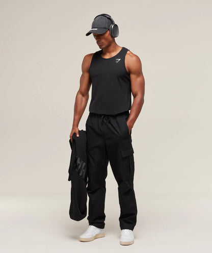 GYMSHARK Critical Tank Black
