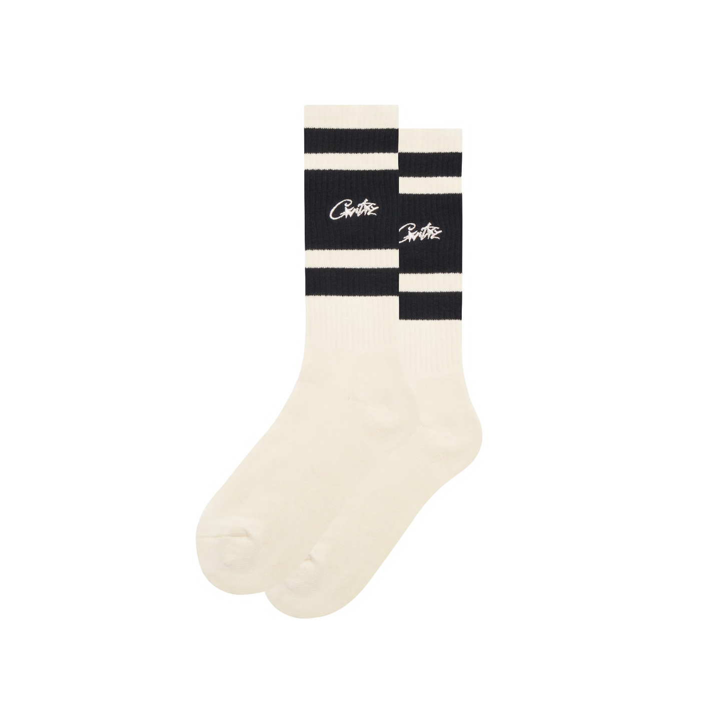 CORTEIZ RETRO SOCKS [CREAM]