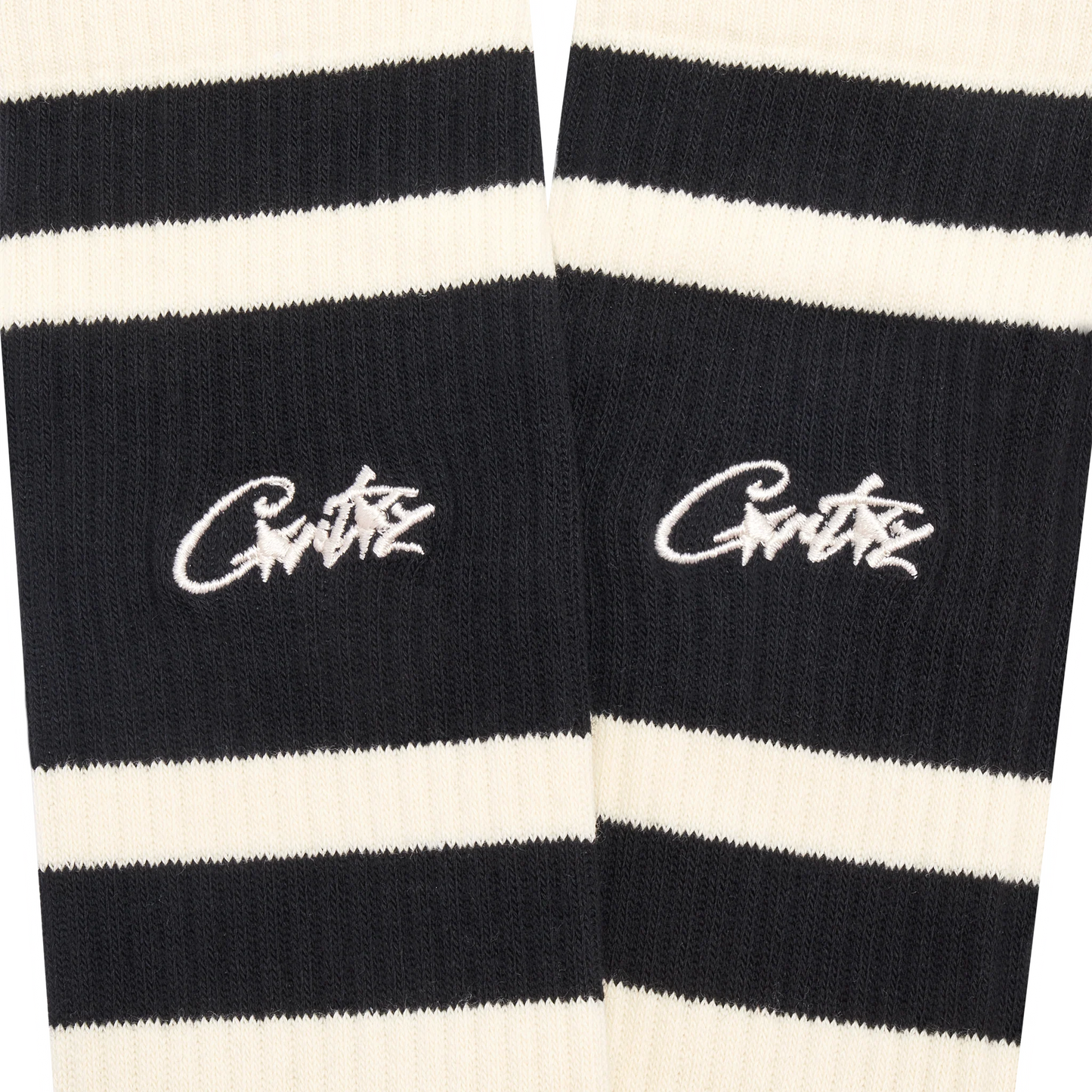 CORTEIZ RETRO SOCKS [CREAM]