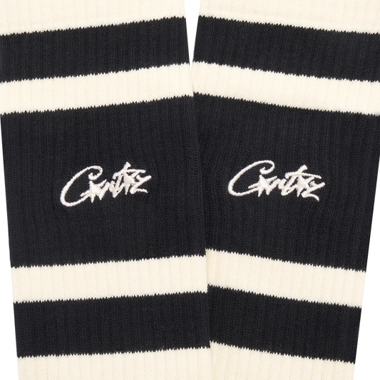 CORTEIZ RETRO SOCKS [CREAM]