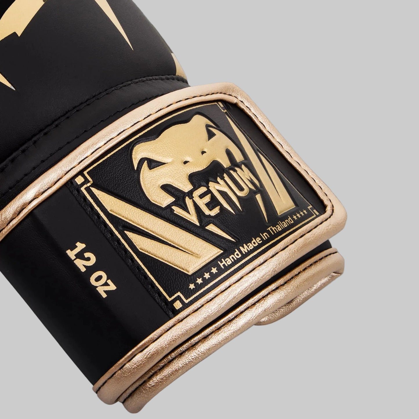 Venum Elite Boxing Gloves-Black/Gold — VENUM | Authentic India