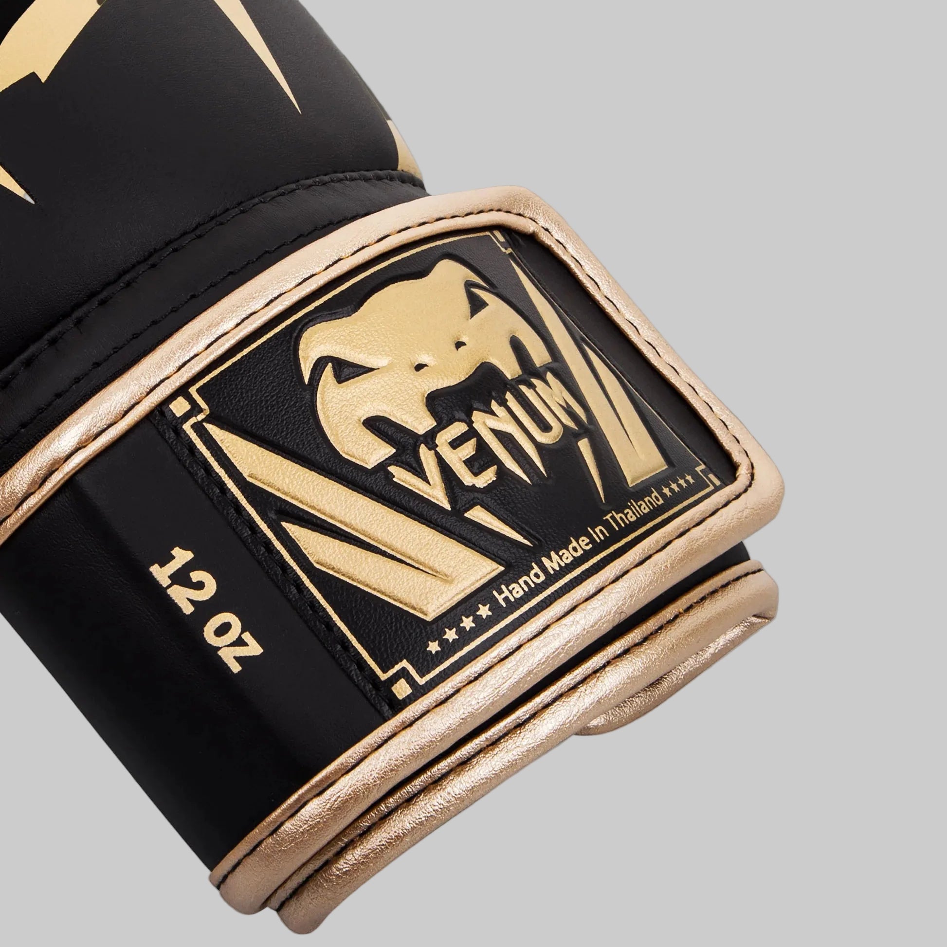 Venum Elite Boxing Gloves-Black/Gold — VENUM | Authentic India