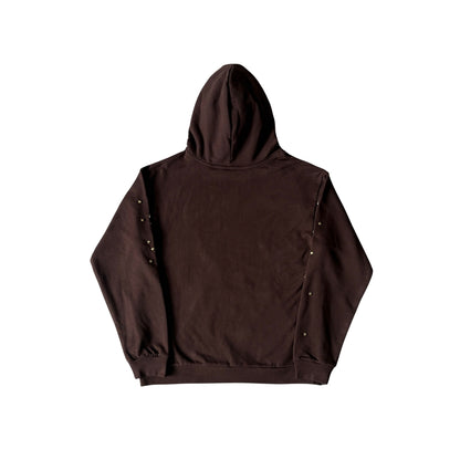 Sp5der Hoodie for Men Brown
