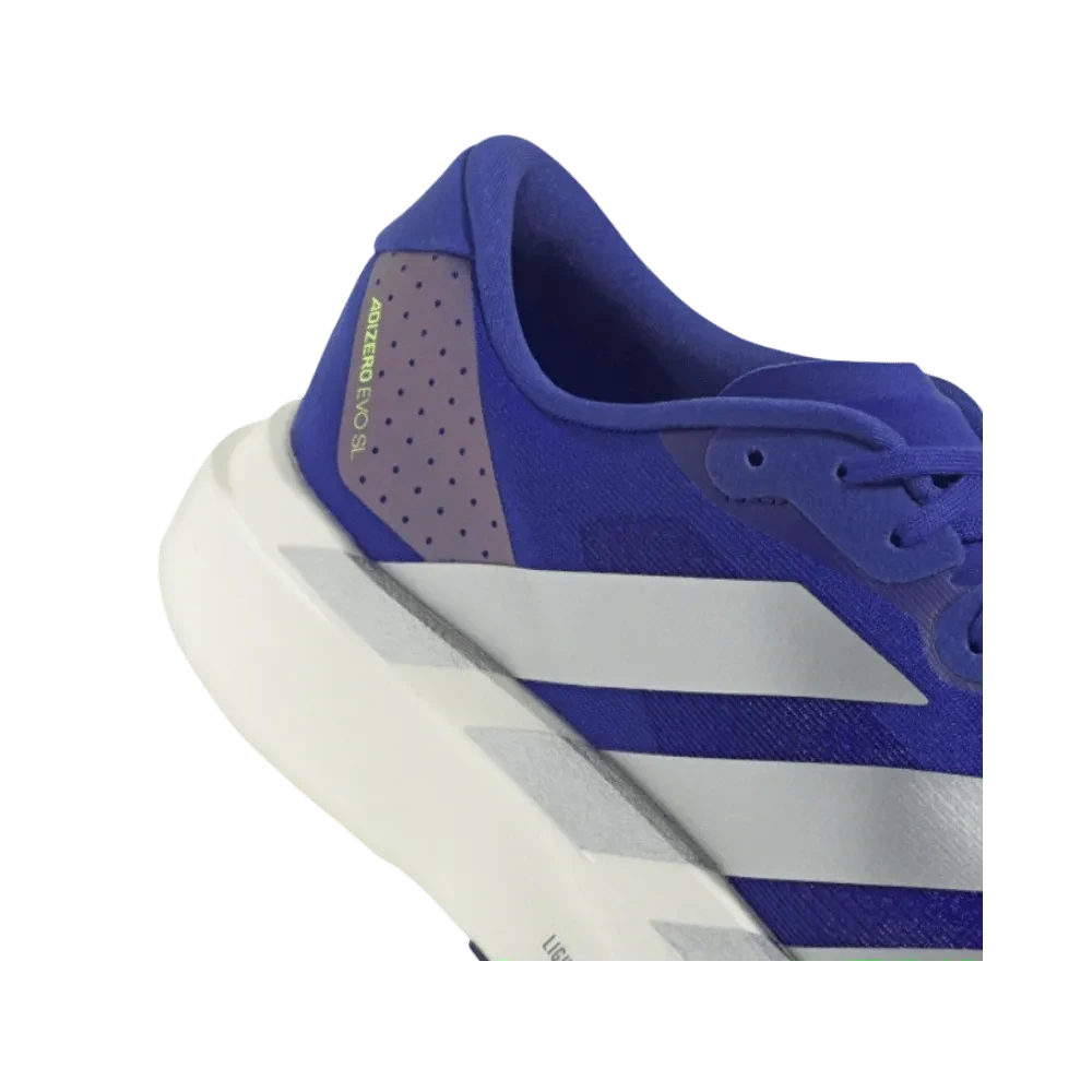 Adidas Adizero Evo SL Lucid Blue Silver — ADIDAS | Authentic India