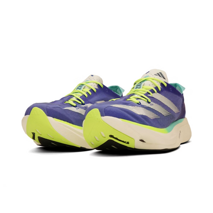 Adidas Adizero Adios Pro 3 Cobalt Blue Zero Metalic Lucid Lemon — ADIDAS | Authentic India