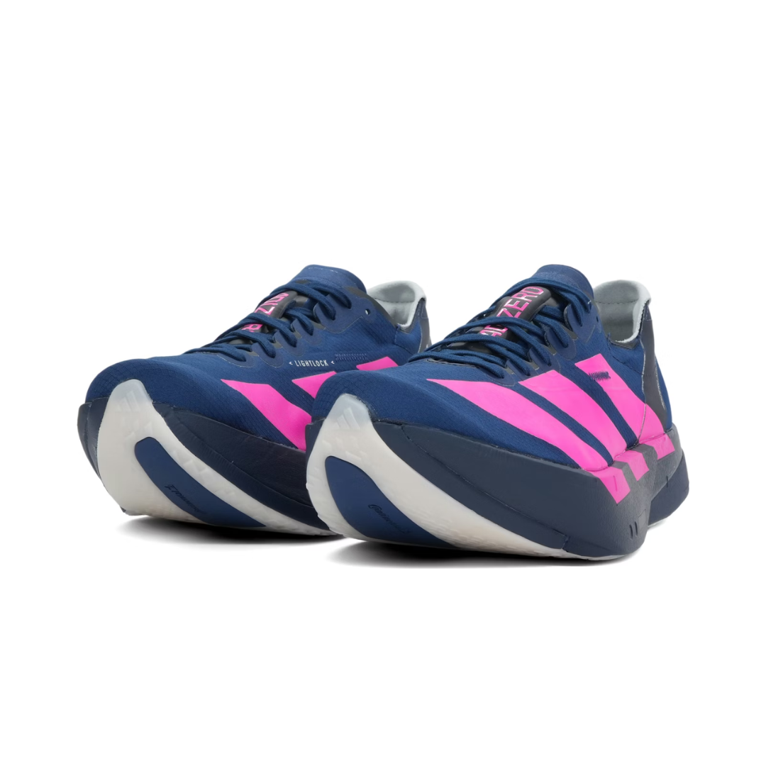 Adidas Adizero Adios Pro 4 Dark Blue Shock Pink — ADIDAS | Authentic India
