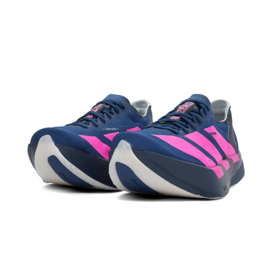 Adidas Adizero Adios Pro 4 Dark Blue Shock Pink — ADIDAS | Authentic India