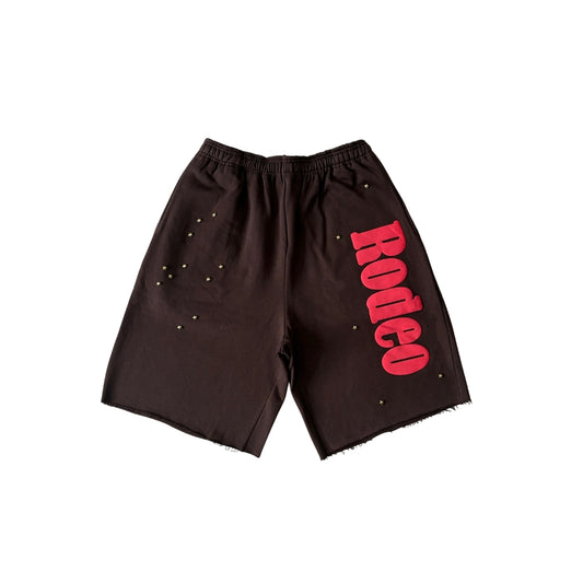 Sp5der Shorts for Men Brown