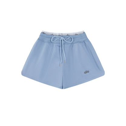 Alo High-Waist Performance Shorts – Blue
